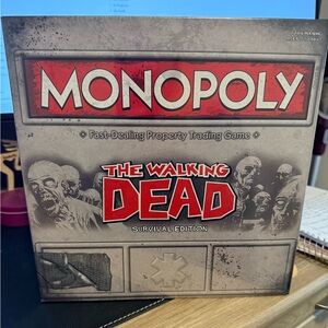 Monopoly The Walking Dead Survival Edition Board Game